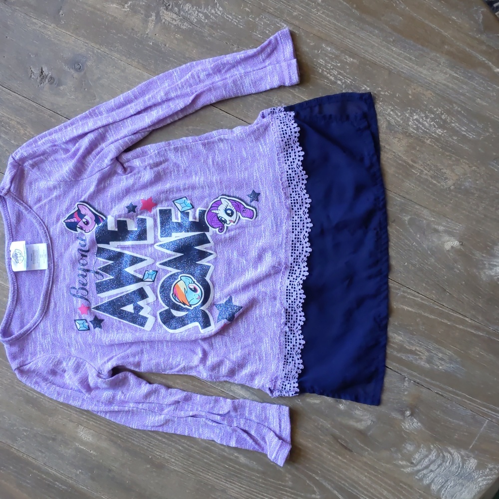 Size 6 My Little Pony beyond awesome long sleeve tee